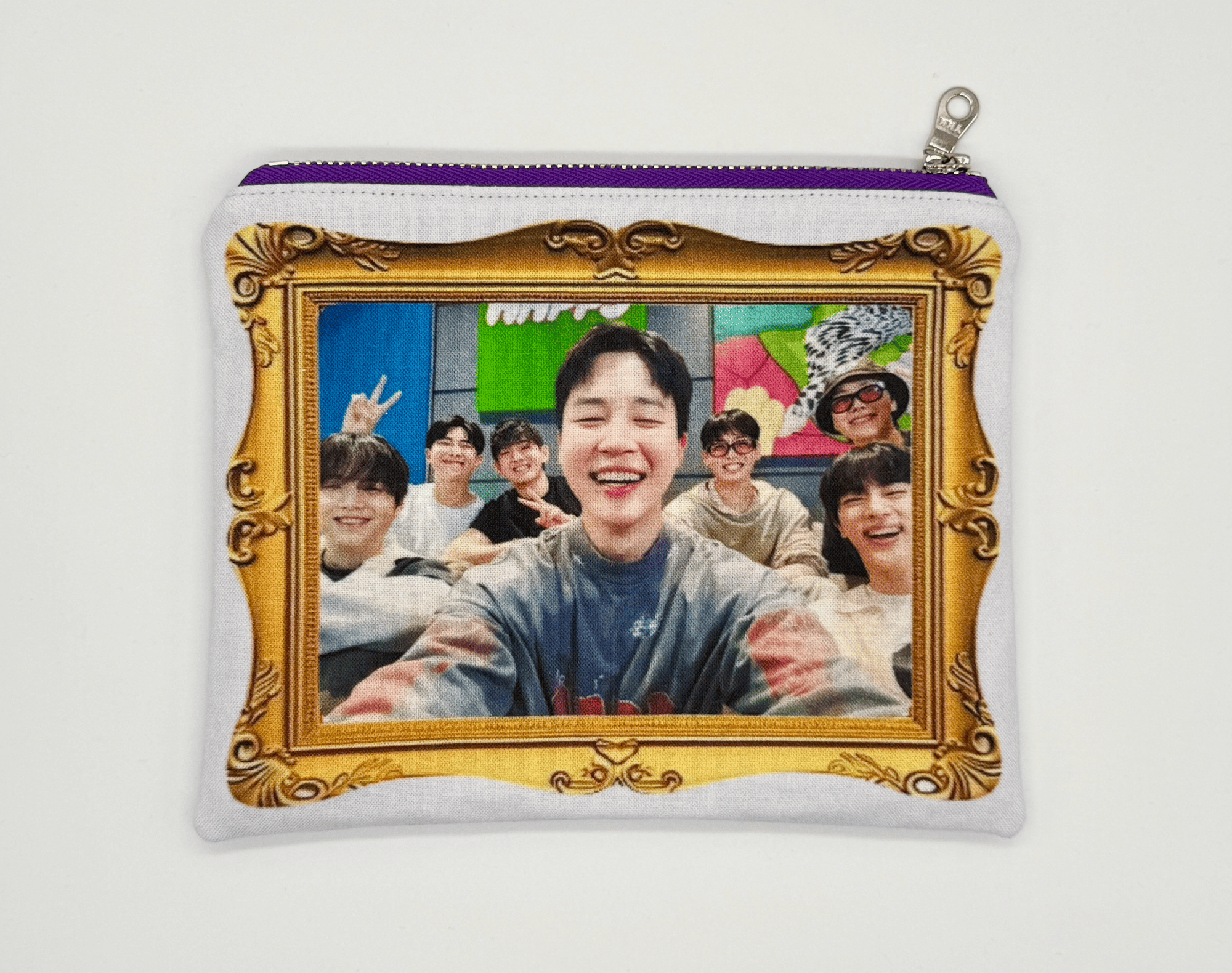 BTS 歴代 袋 ケース （BTSハピエバ〜） BTS IS BACK Zippy Pouch - Made To Order | blueisbleu by Audrie